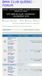 Mobile Screenshot of forum.bmw-club-quebec.org